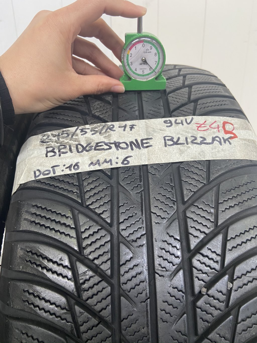  BRIDGESTONE 245/55 R17 94V INVERNALE