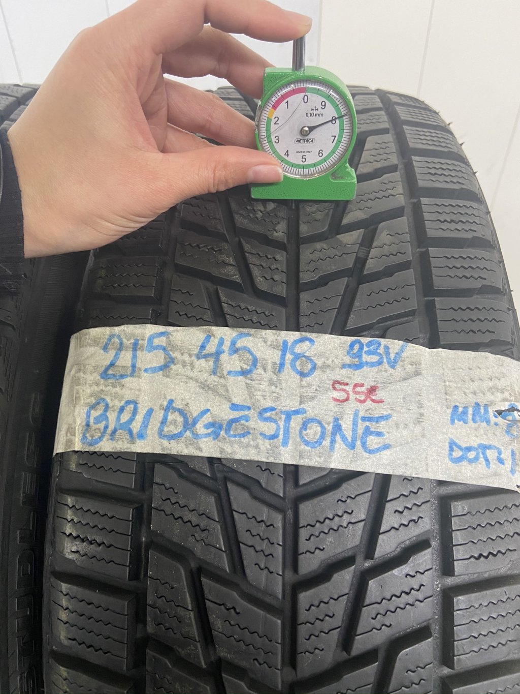  BRIDGESTONE 215/45 R18 93V INVERNALE