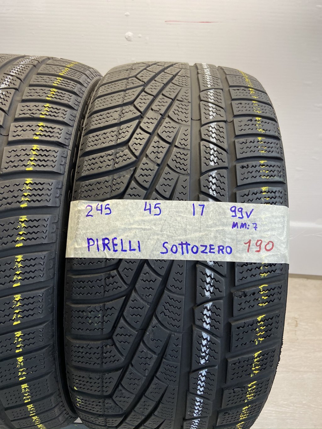 PIRELLI sottozero 245/45 R17 99V INVERNALE 190,00