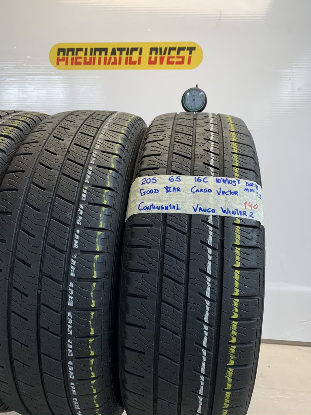 CONTINENTAL WINTER 205/65 R16 105R INVERNALE