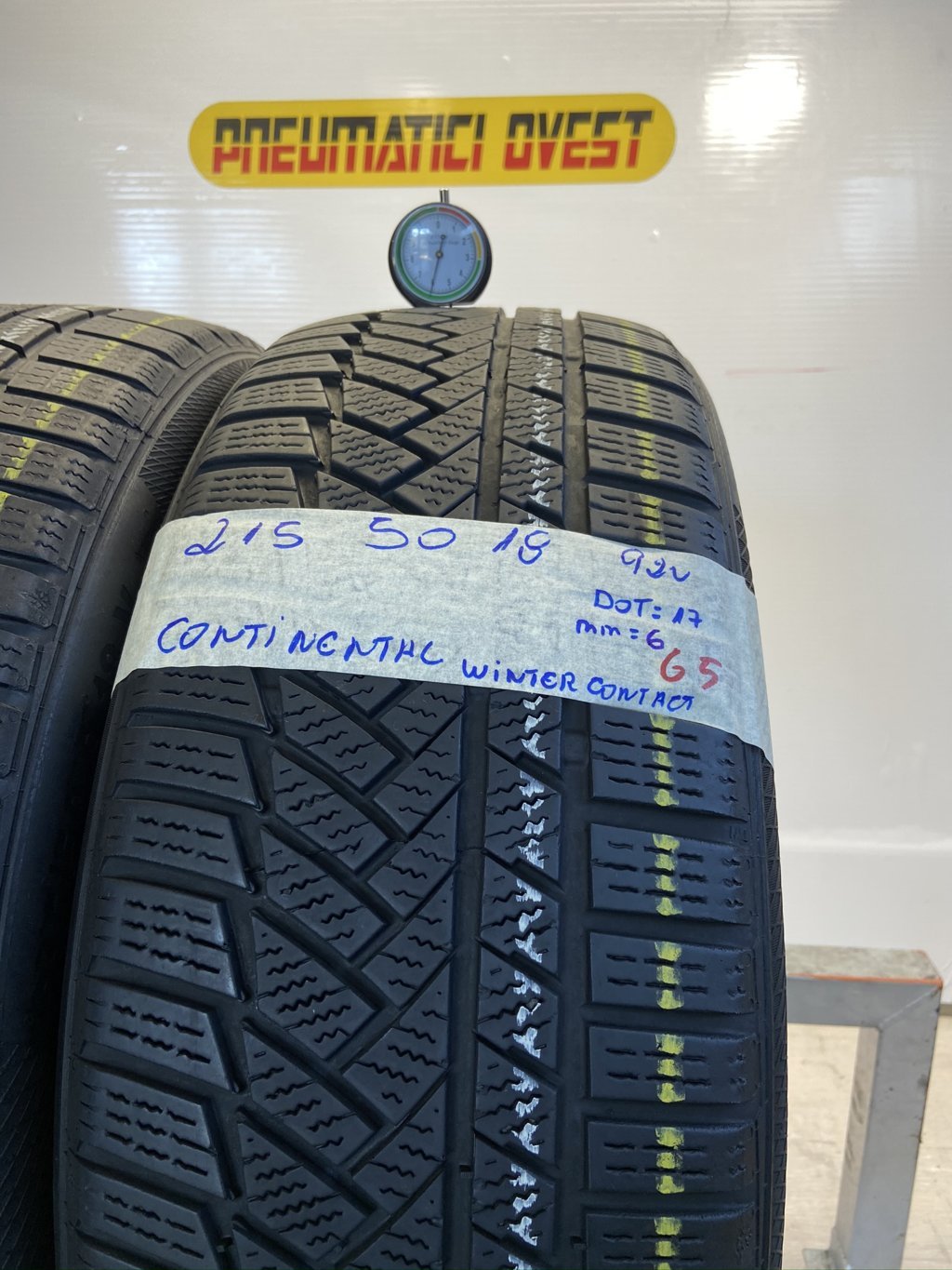 CONTINENTAL CONTACT 215/50 R18 92V INVERNALE