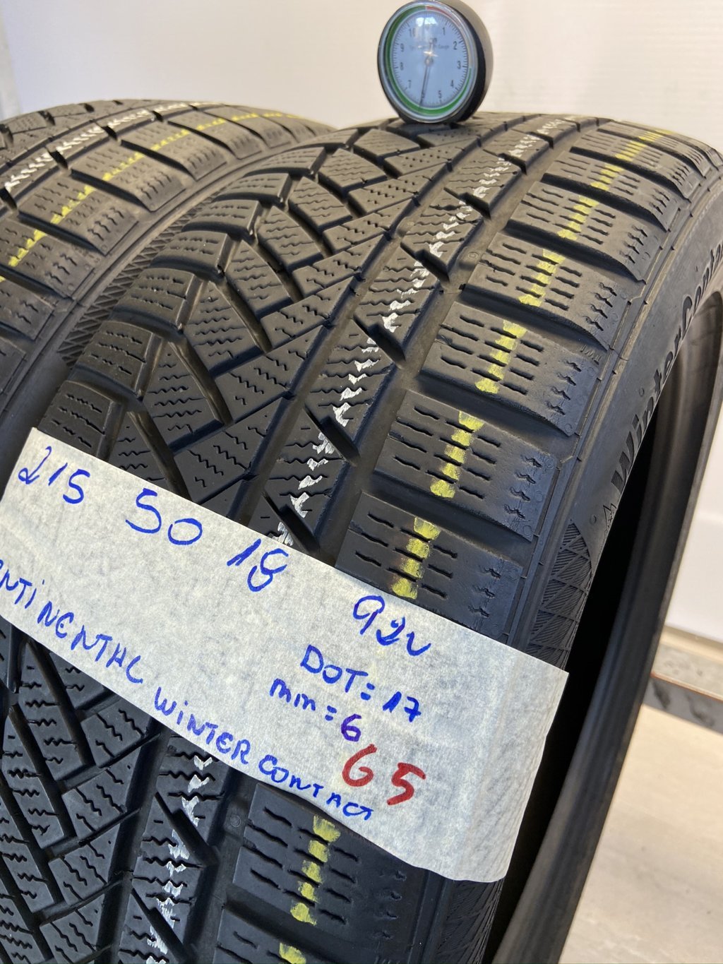 CONTINENTAL CONTACT 215/50 R18 92V INVERNALE