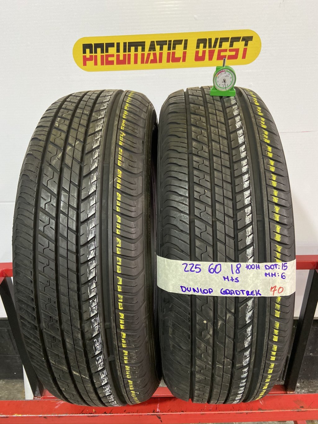 DUNLOP GRANDTRECK 225/60 R18 100H ESTIVA
