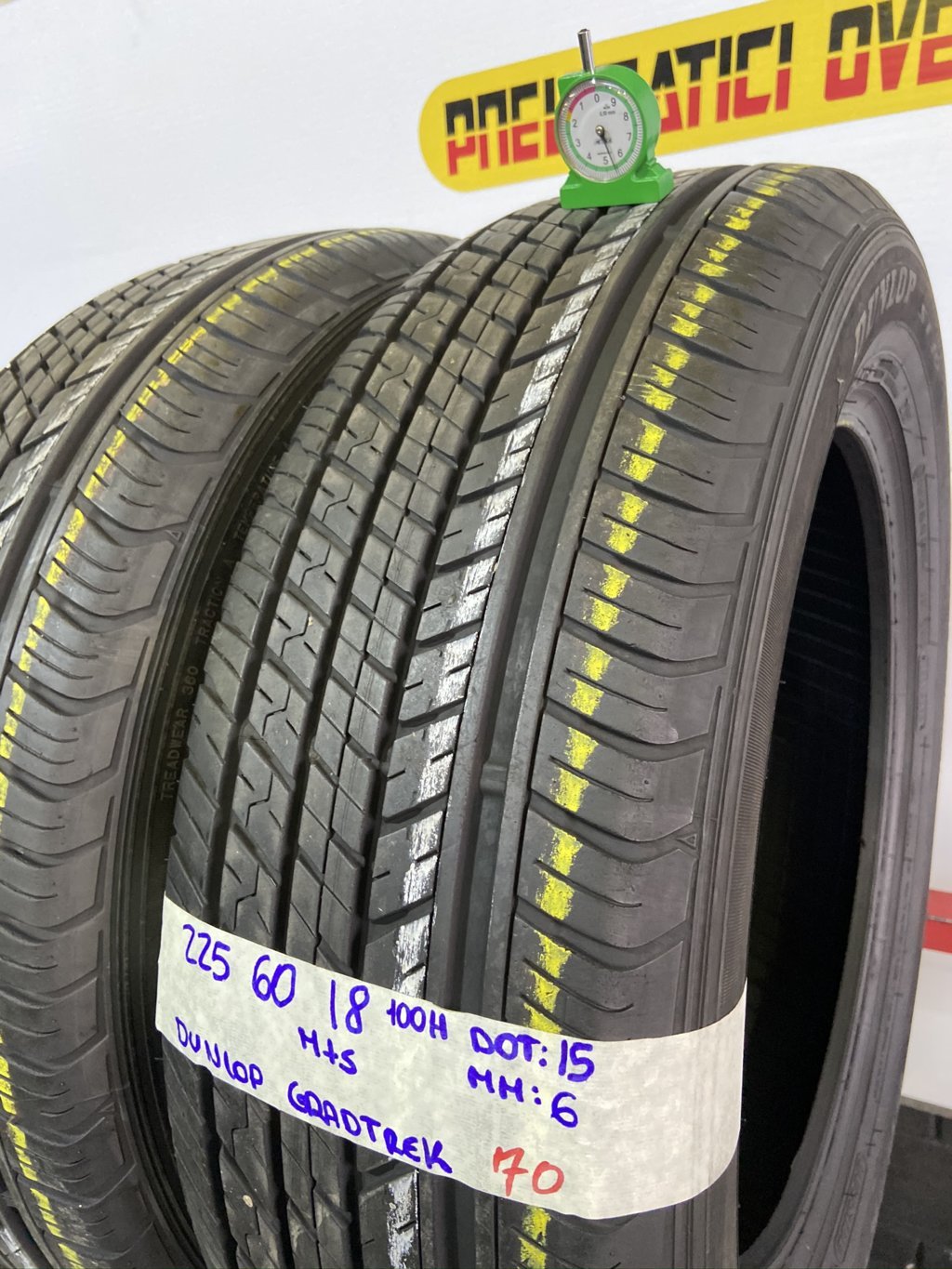 DUNLOP GRANDTRECK 225/60 R18 100H ESTIVA