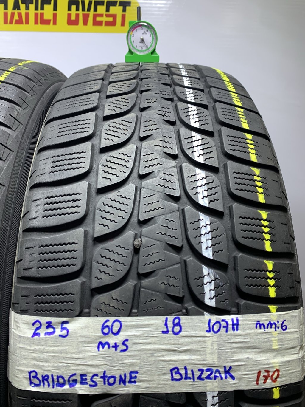 BRIDGESTONE BLIZZAK 235/60 R18 107H INVERNALE