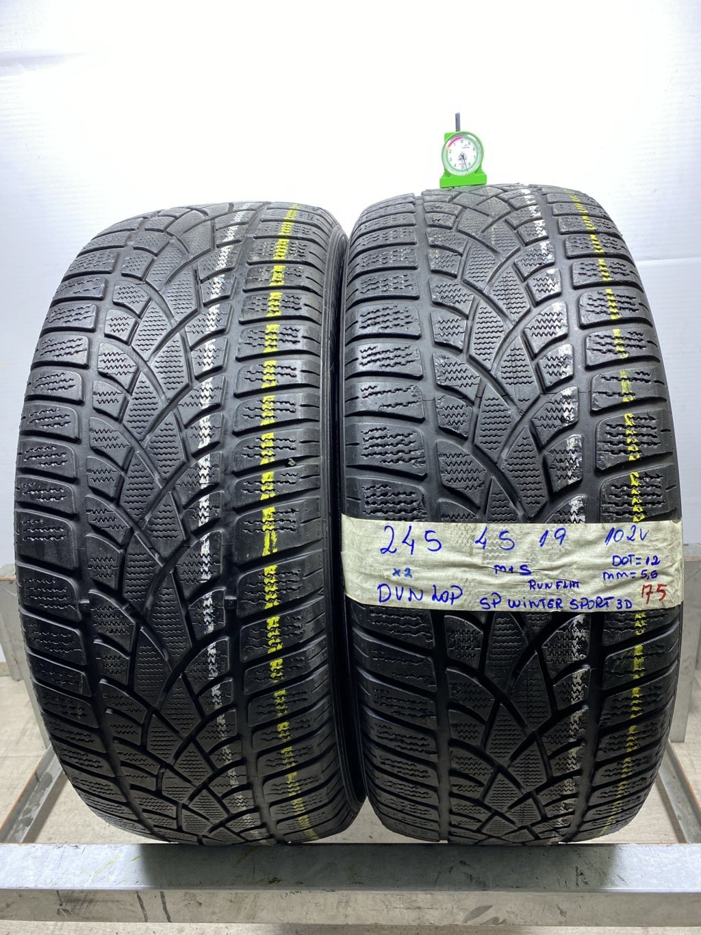 DUNLOP . 245/45 R19 102V INVERNALE