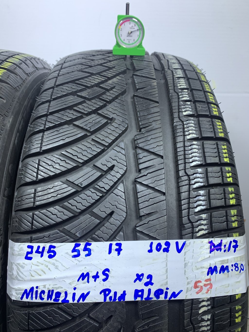 MICHELIN pilot alpin m+s 245/55 R17 102V INVERNALE