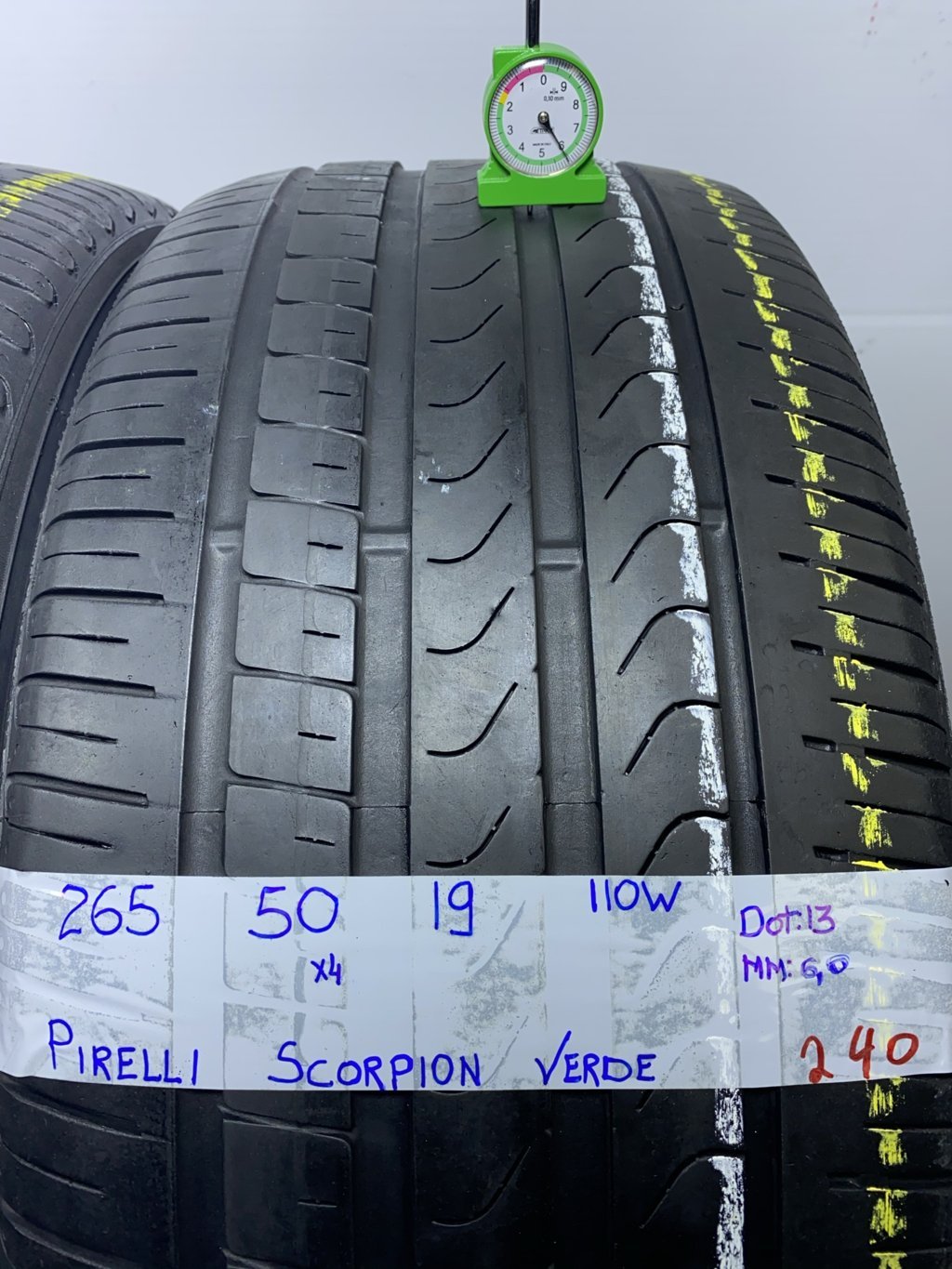 PIRELLI SCORPION VERDE 265/50 R19 110W ESTIVA