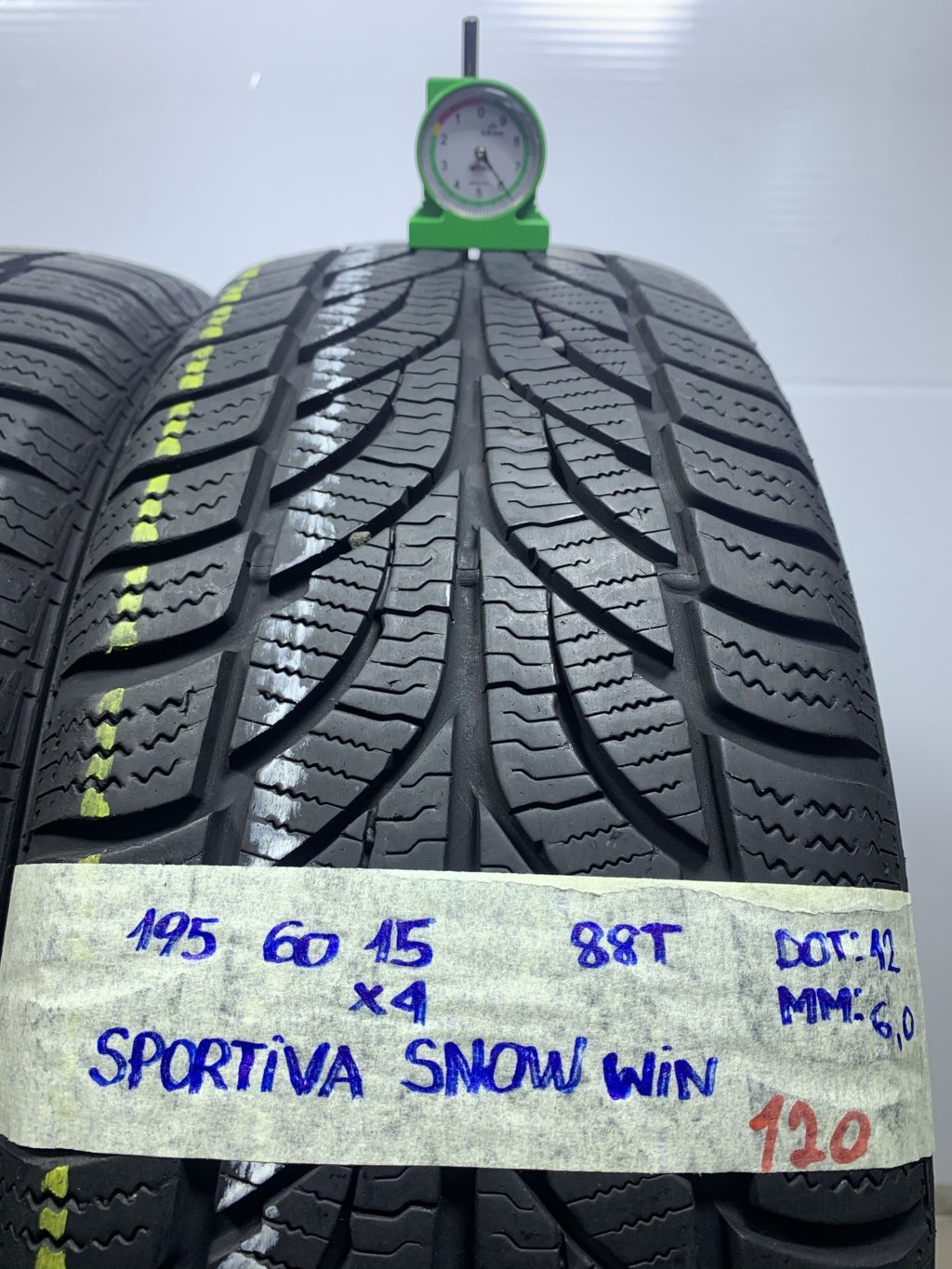  SPORTIVA 195/60 R15 88T INVERNALE