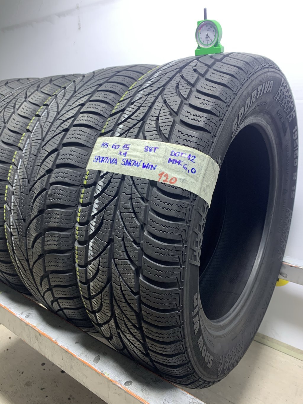  SPORTIVA 195/60 R15 88T INVERNALE