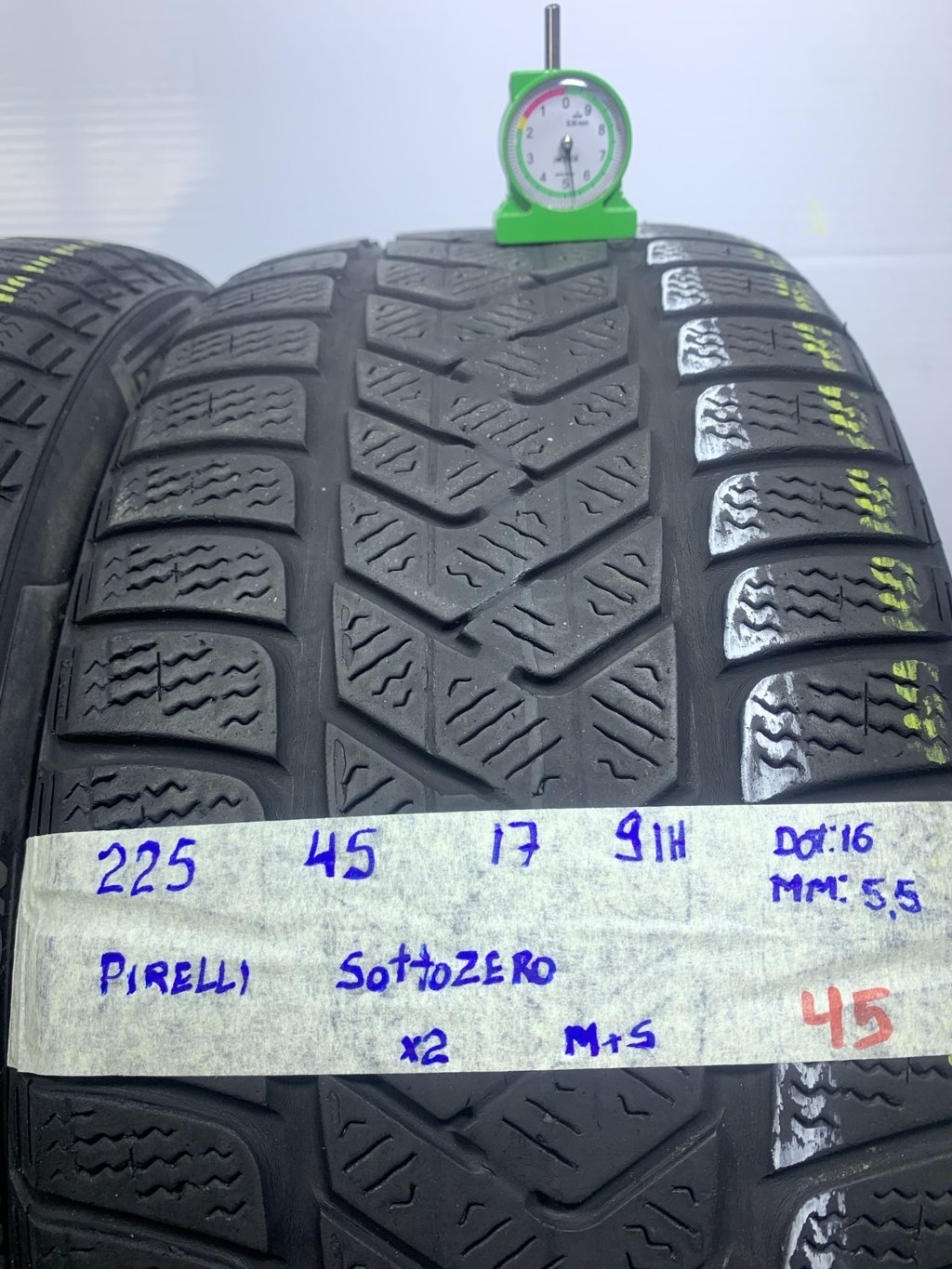 PIRELLI SOTTOZERO 225/45 R17 91H INVERNALE 45,00