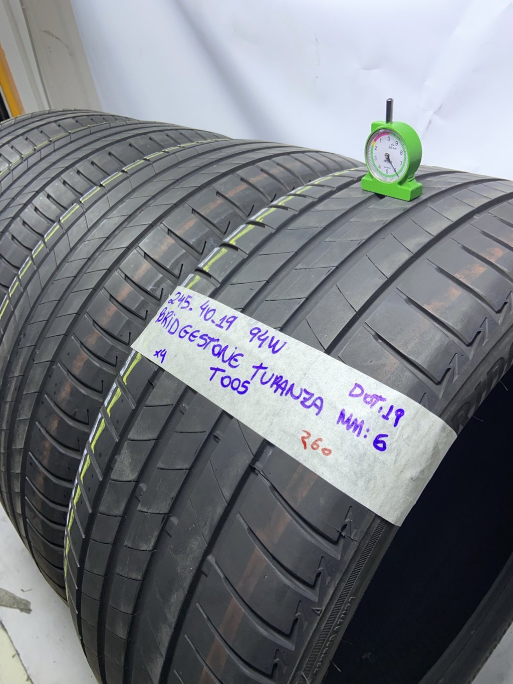 BRIDGESTONE TURANZA 245/40 R19 94W ESTIVA