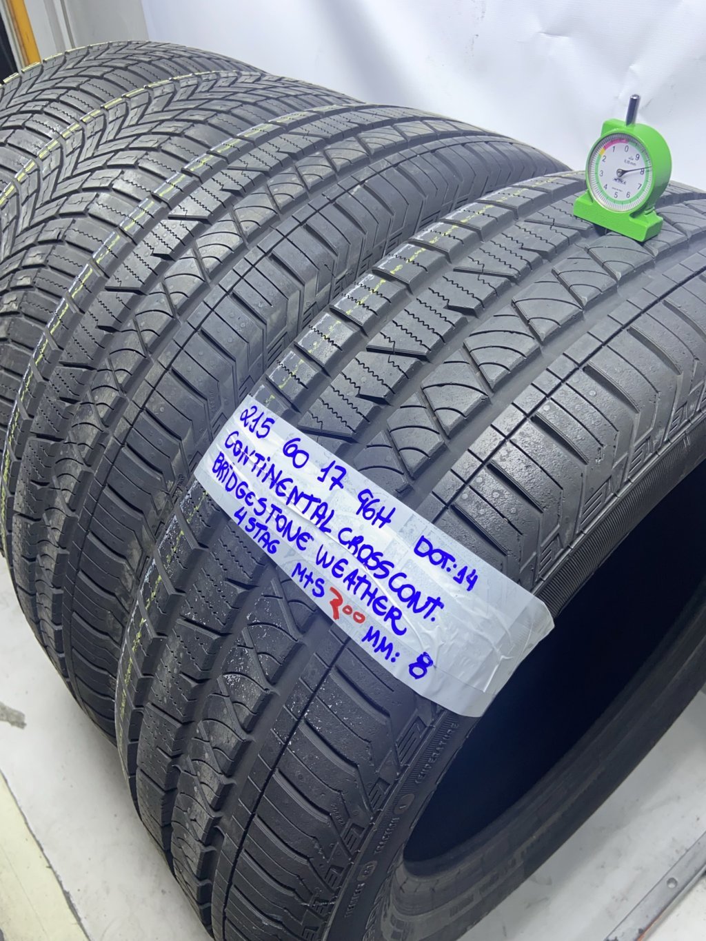 CONTINENTAL BRIDGESTONE 215/60 R17 96H QUATTRO STAGIONI