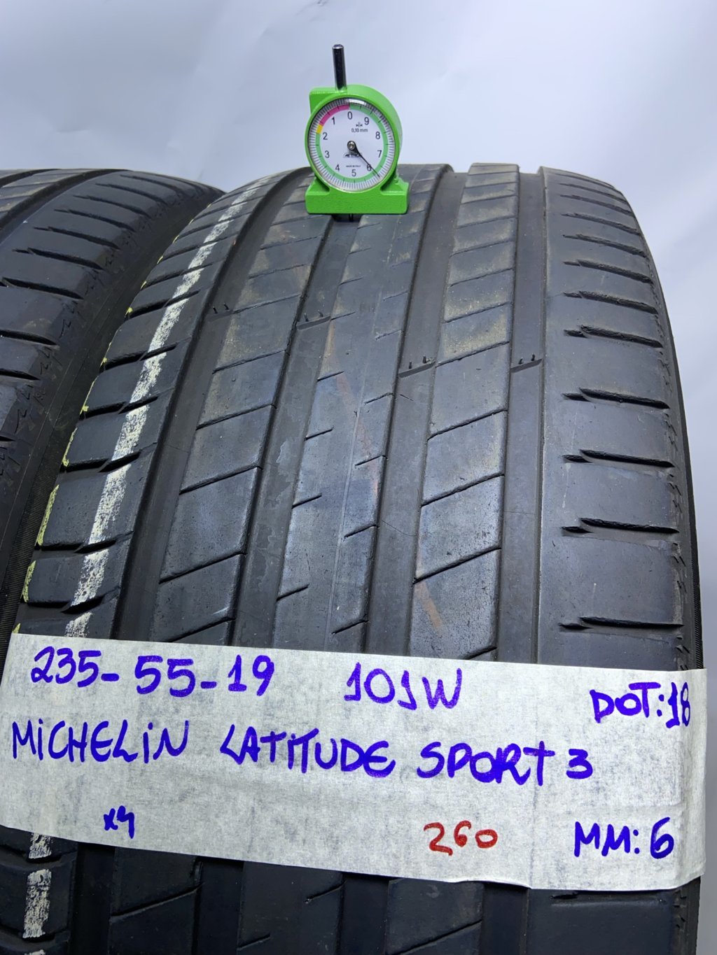 MICHELIN LATITUDE 235/55 R19 101W ESTIVA