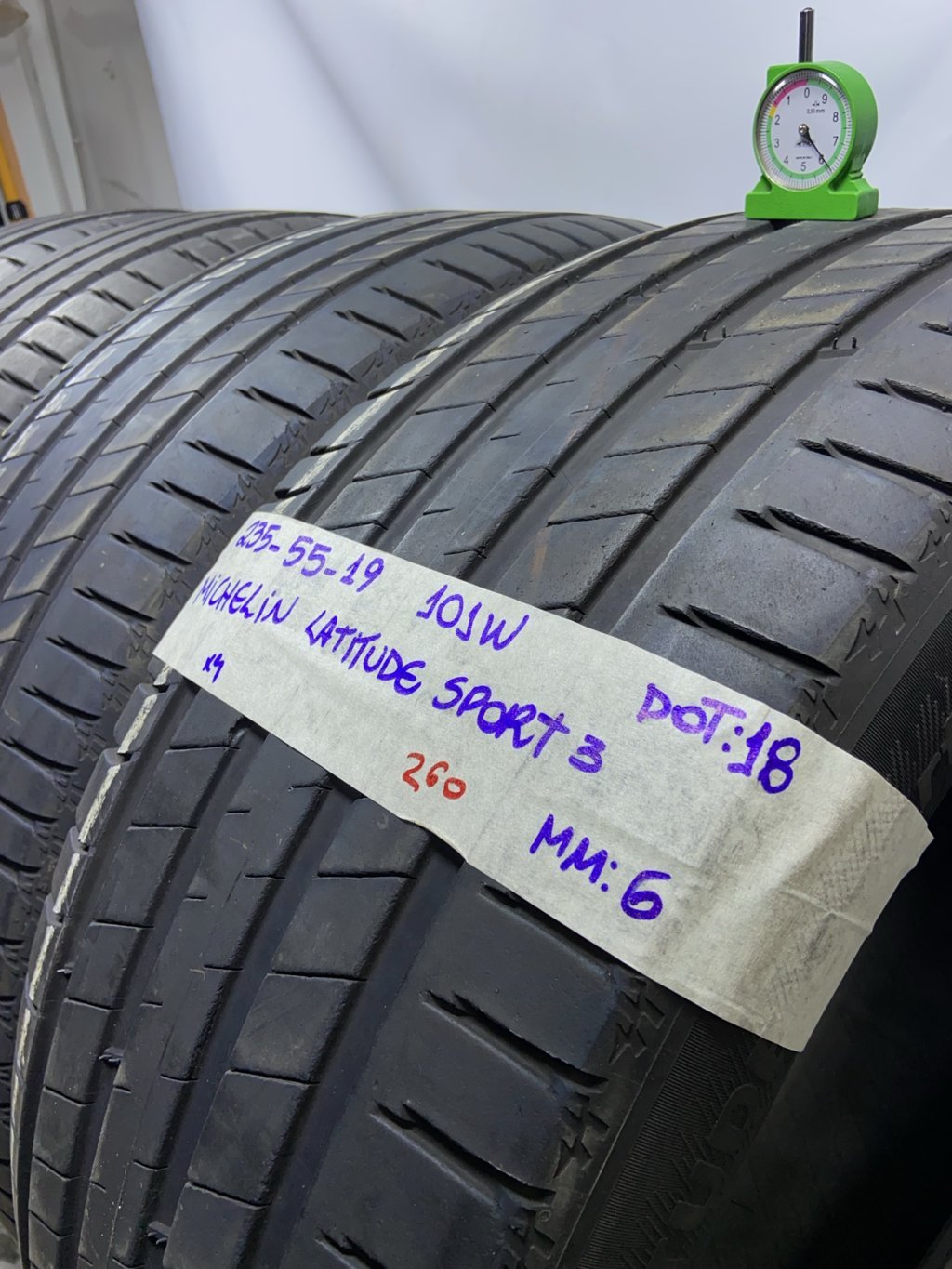 MICHELIN LATITUDE 235/55 R19 101W ESTIVA