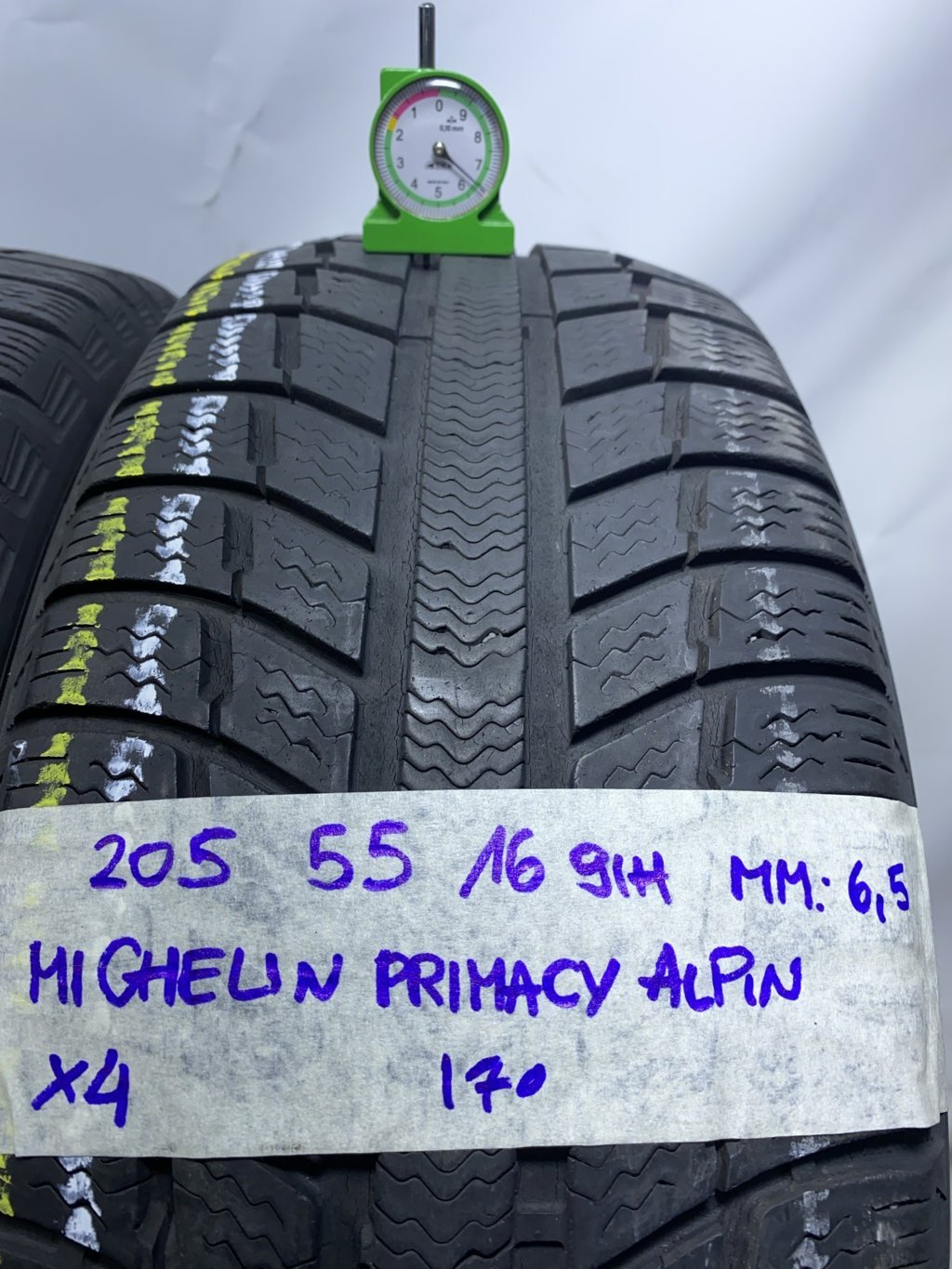 MICHELIN . 205/55 R16 91H INVERNALE
