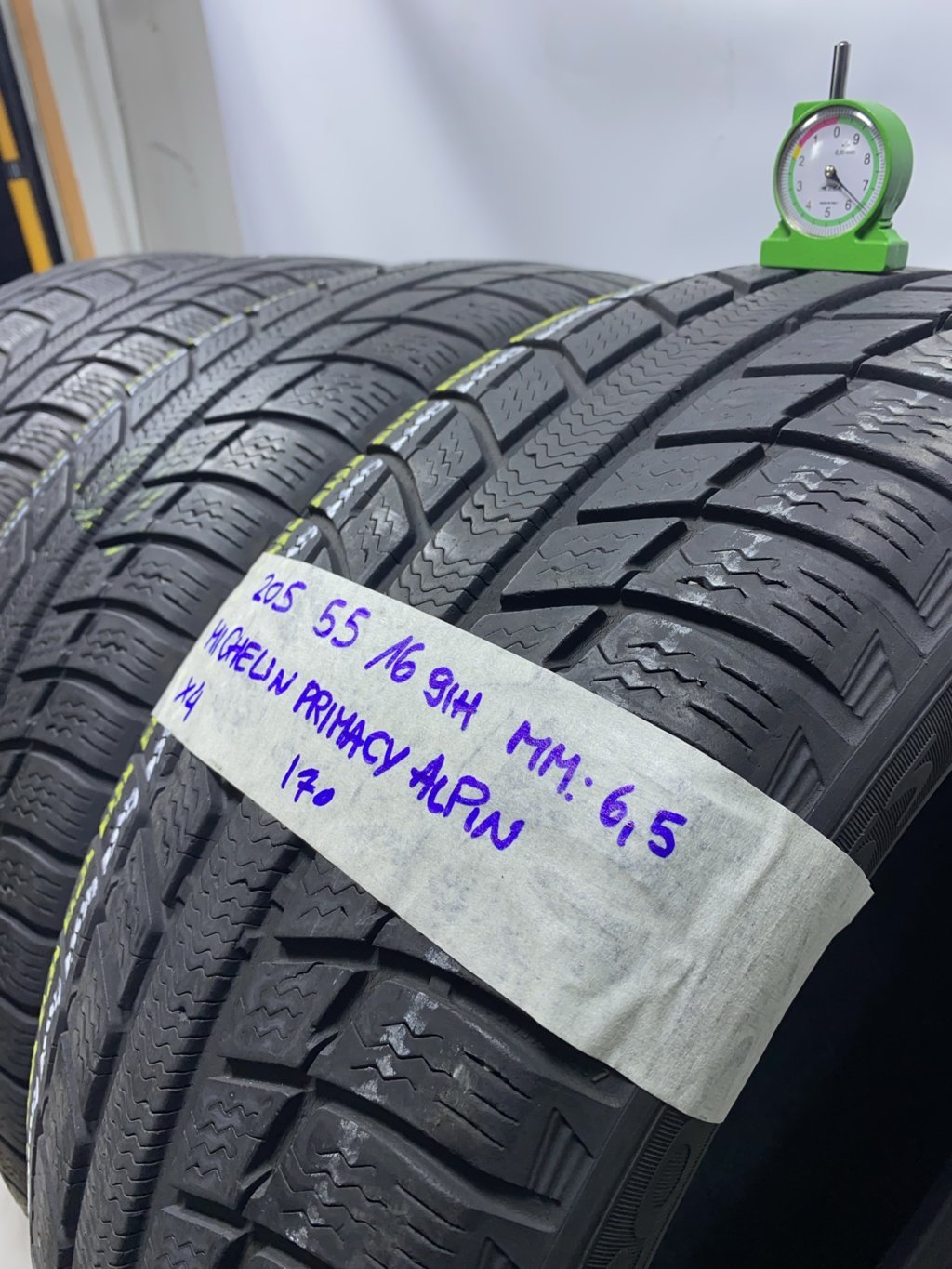 MICHELIN . 205/55 R16 91H INVERNALE