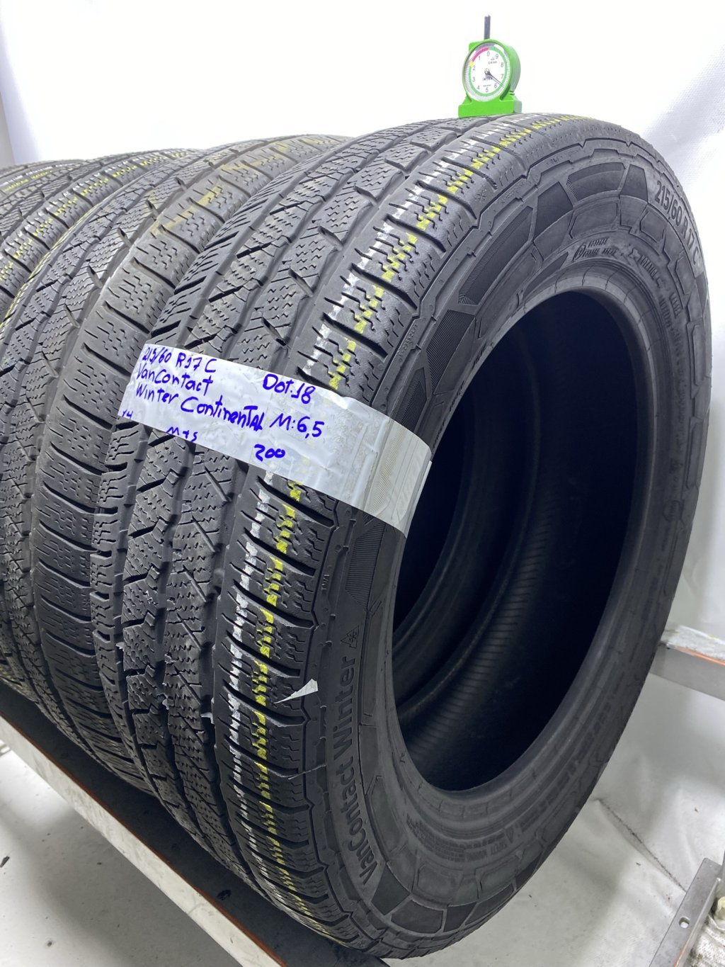 CONTINENTAL CONTACT 215/60 R17C 99H INVERNALE