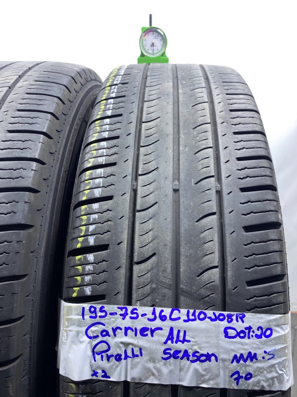  pirelli 195/75 R16 110/108R QUATTRO STAGIONI