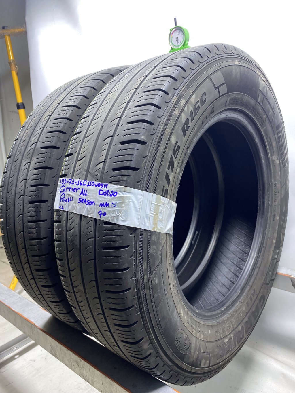  pirelli 195/75 R16 110/108R QUATTRO STAGIONI