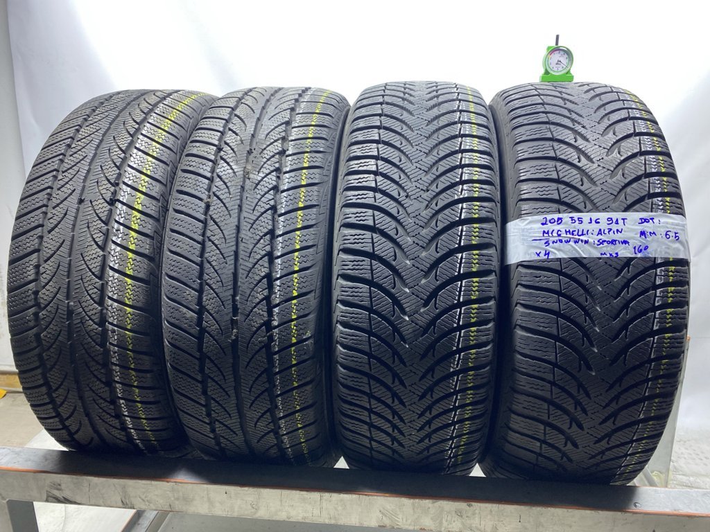 MICHELIN ALPIN 205/55 R16 91T INVERNALE