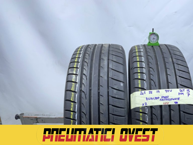 DUNLOP FASTRESPONSE 205/55 R17 91V ESTIVA