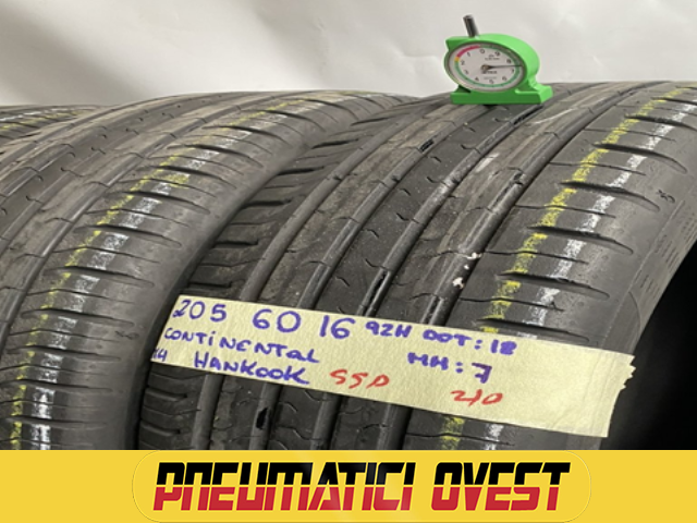 CONTINENTAL HANKOOK 205/60 R16 92H ESTIVA