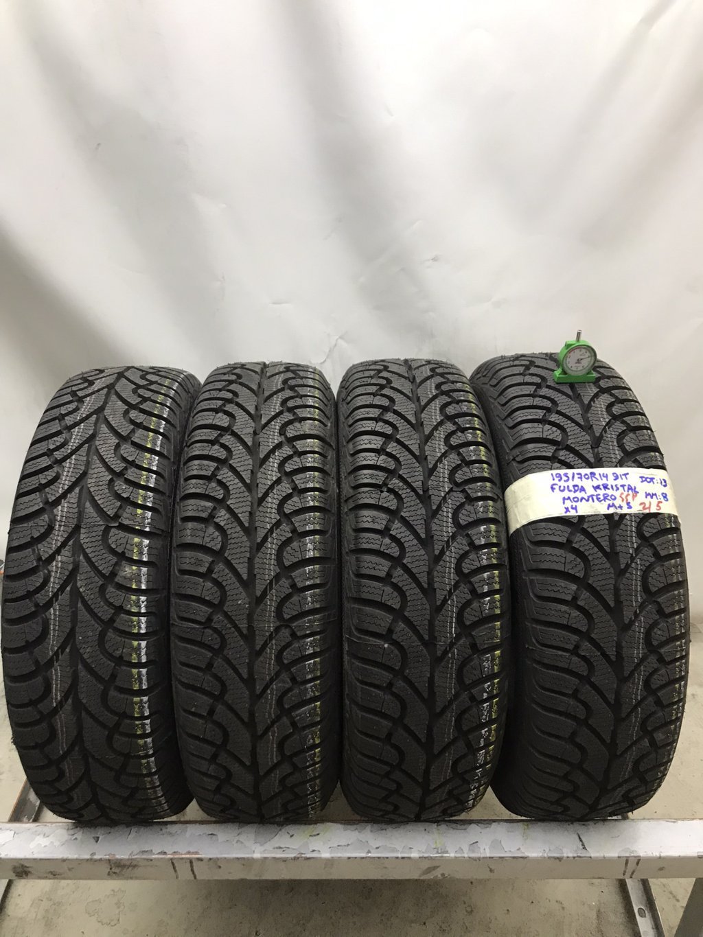 FULDA KRISTAL 195/70 R14 91T INVERNALE