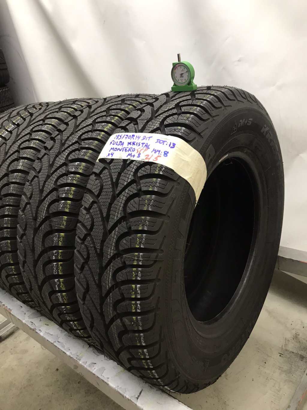 FULDA KRISTAL 195/70 R14 91T INVERNALE