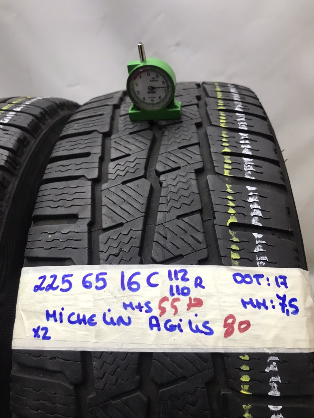 MICHELIN AGILIS 225/65 R16 112R INVERNALE