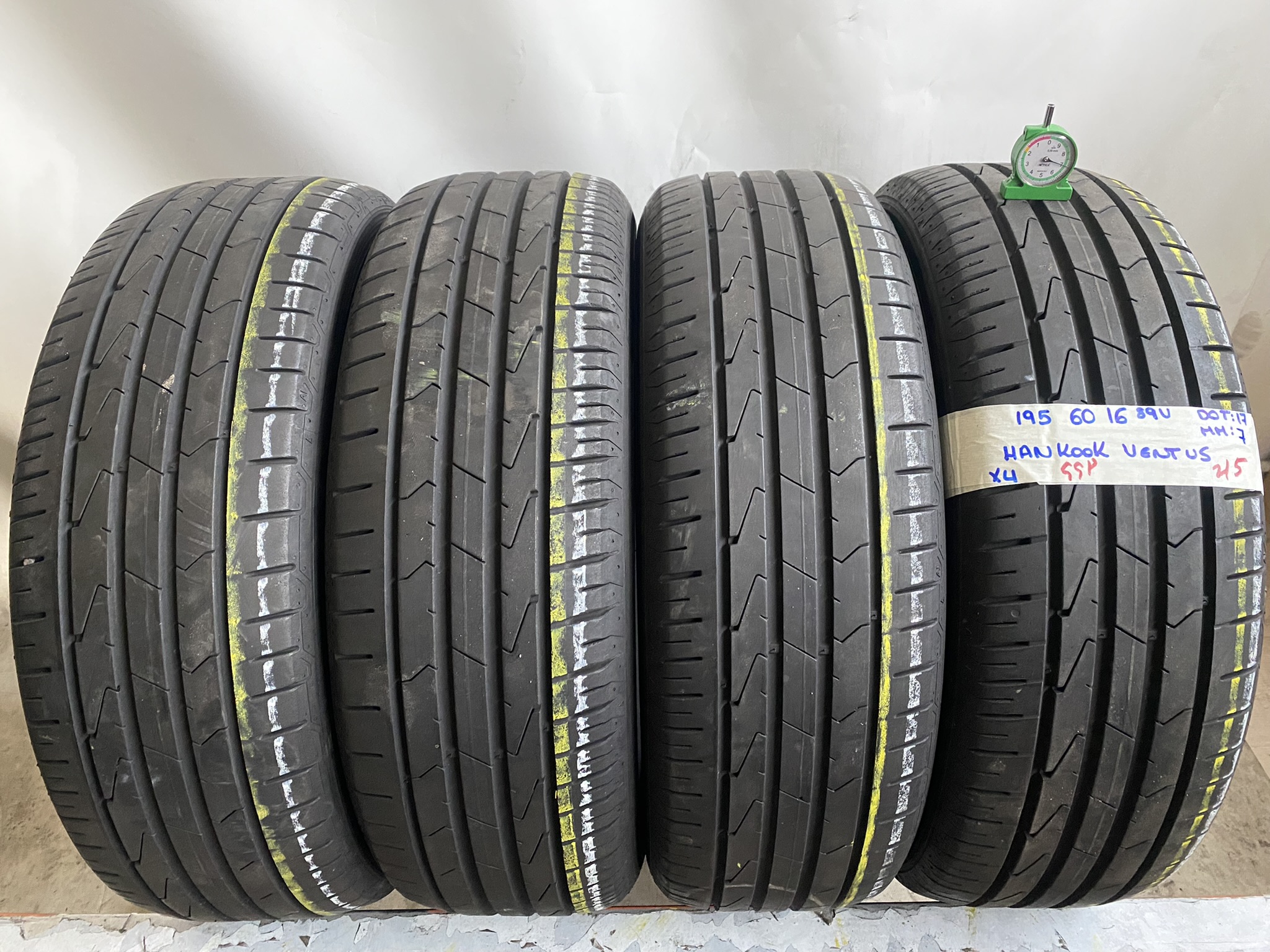 HANKOOK VENTUS 195/60 R16 89V ESTIVA