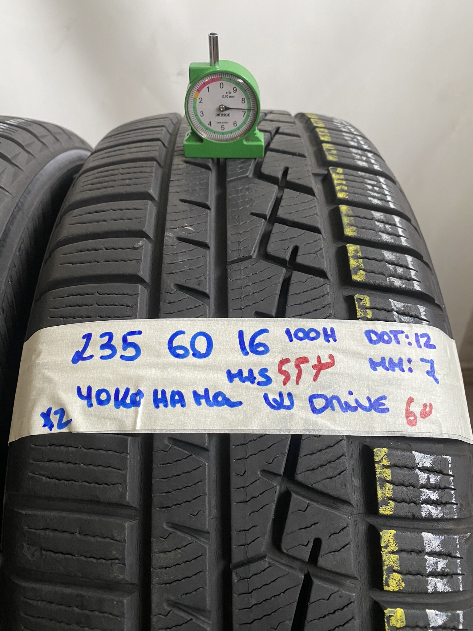 YOKOHAMA W DRIVE 235/60 R16 100H INVERNALE