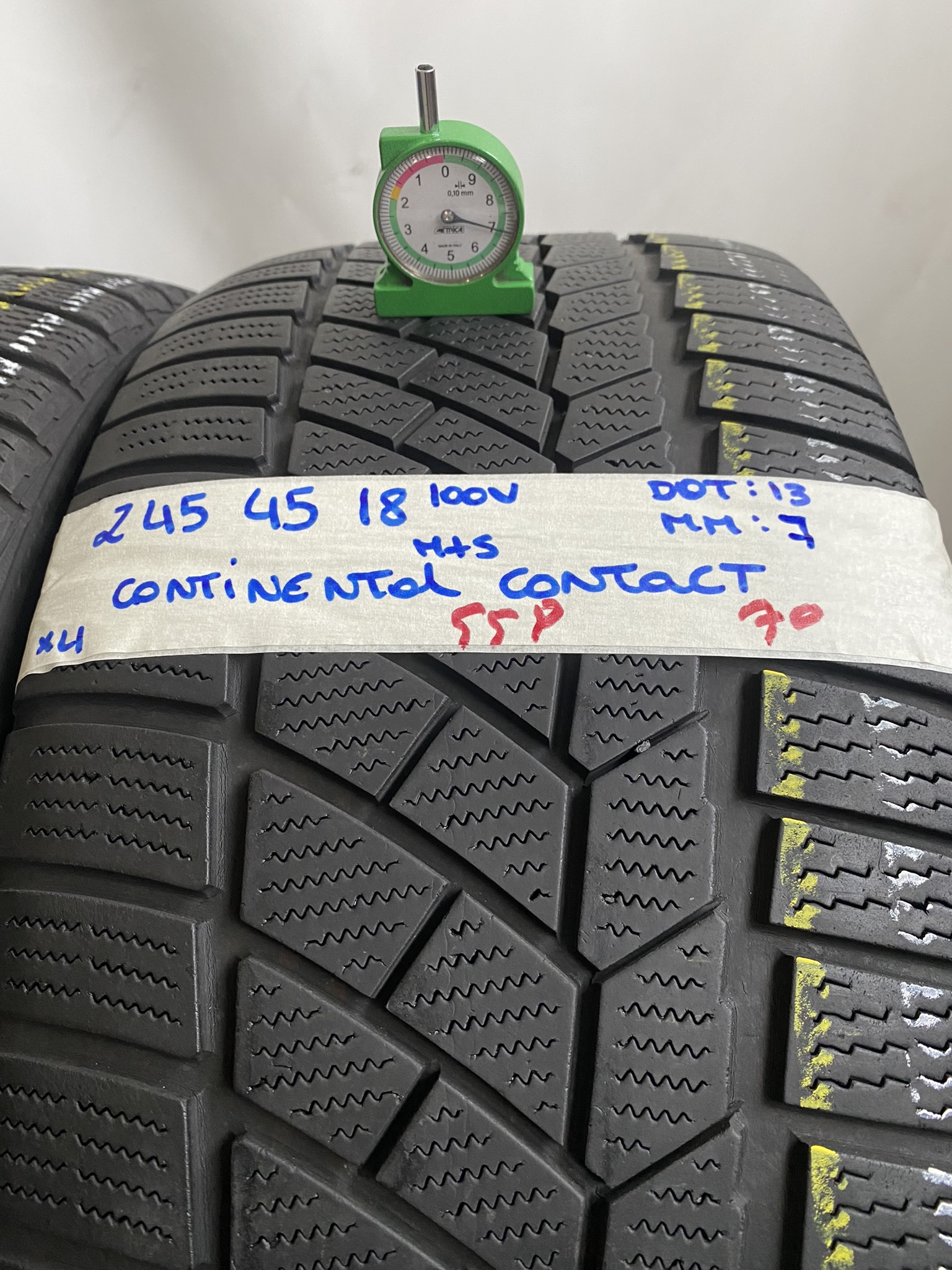 CONTINENTAL CONTACT 245/45 R18 100V INVERNALE