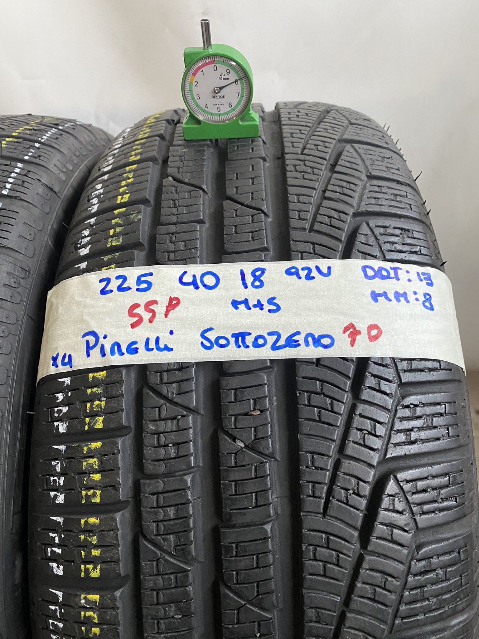 PIRELLI sottozero 225/40 R18 92V INVERNALE