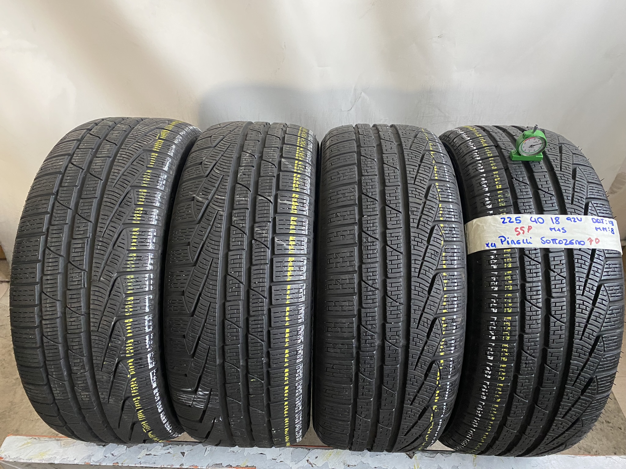 PIRELLI sottozero 225/40 R18 92V INVERNALE