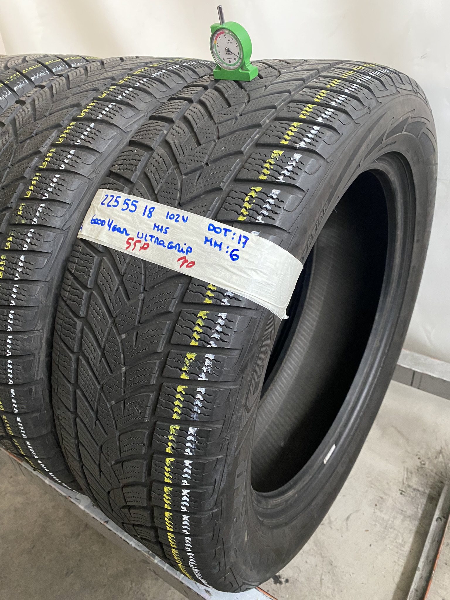 GOODYEAR ultragrip 225/55 R18 102V INVERNALE
