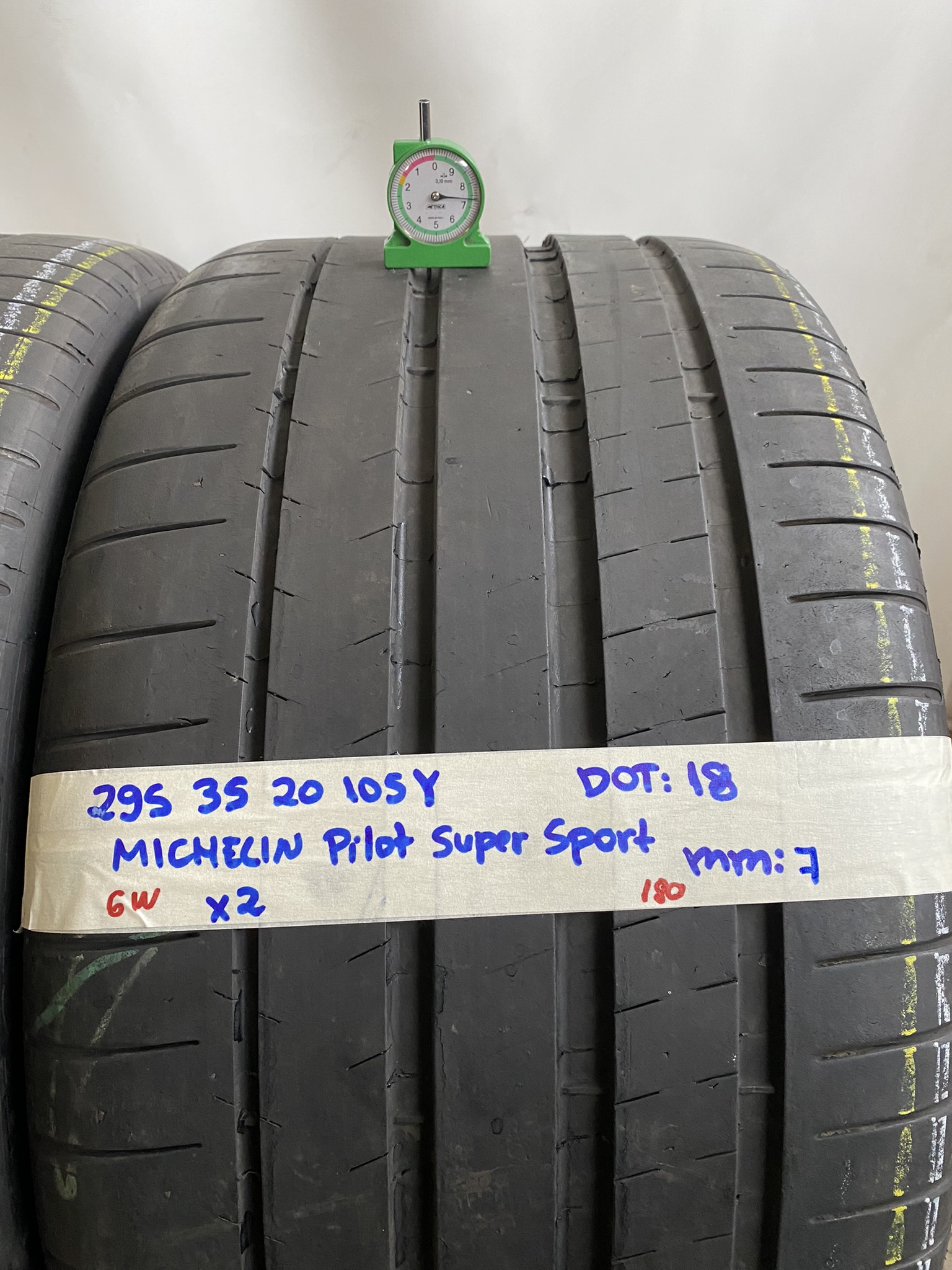 MICHELIN PILOT SS 295/35 R20 105Y ESTIVA
