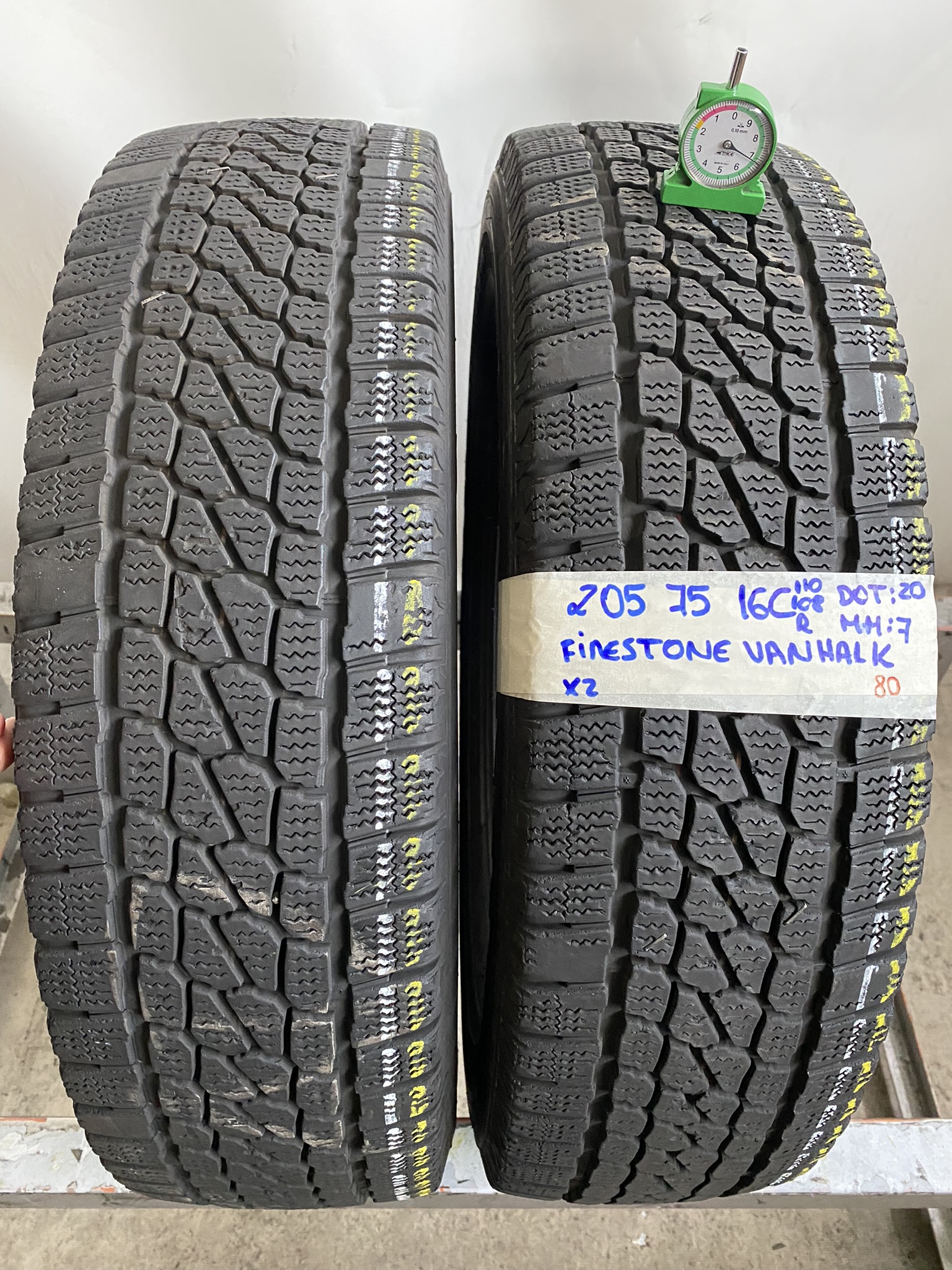 FIRESTONE VANHALK 205/75 R16 110R INVERNALE