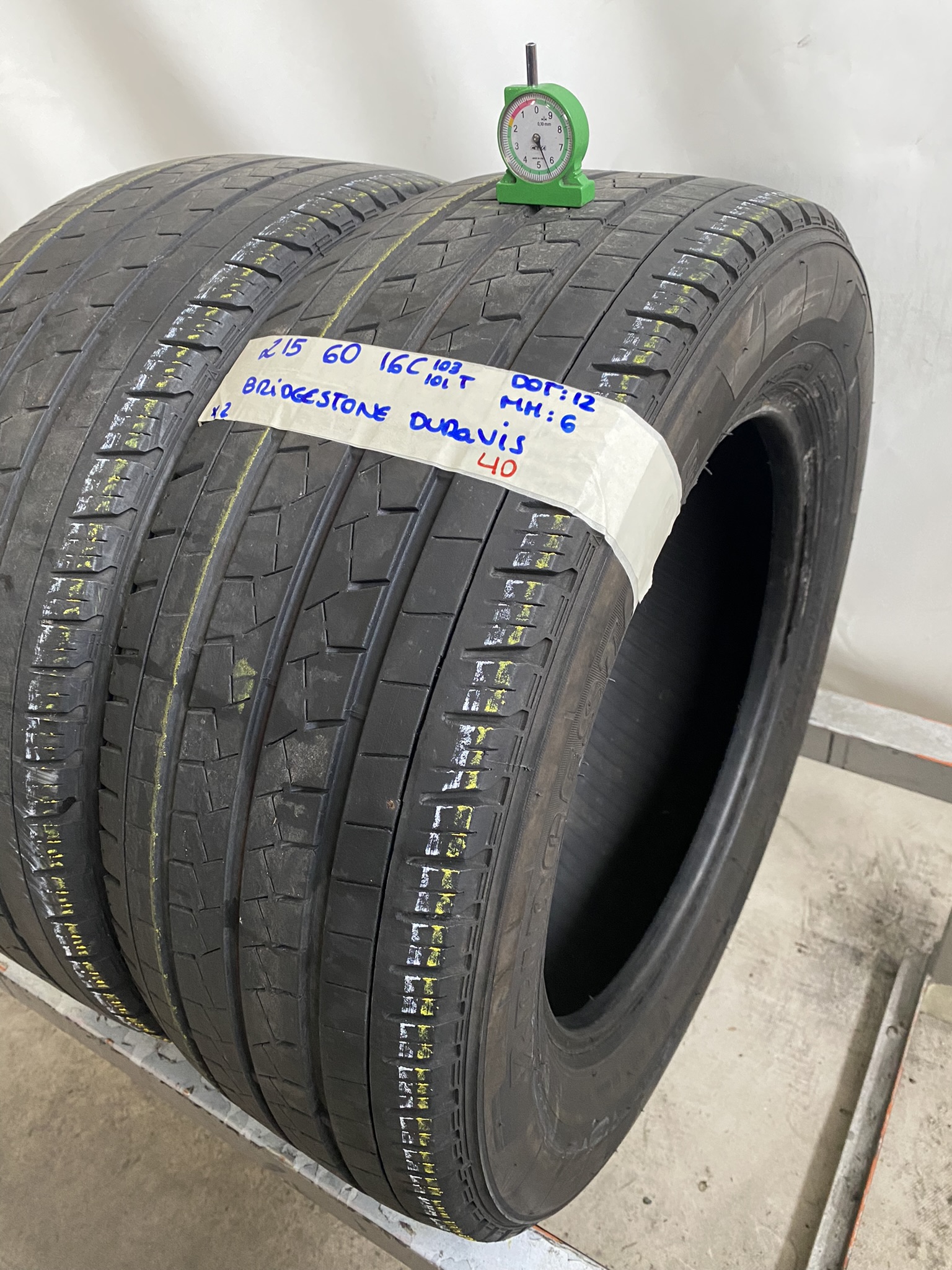 BRIDGESTONE DURAVIS 215/60 R16 103T ESTIVA