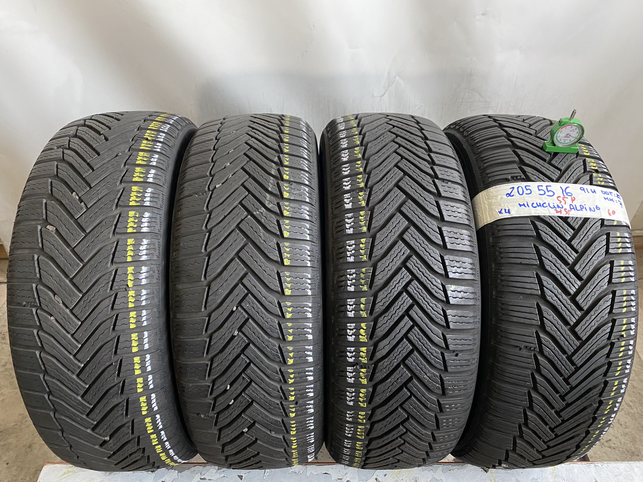 MICHELIN ALPIN6 205/55 R16 91H QUATTRO STAGIONI