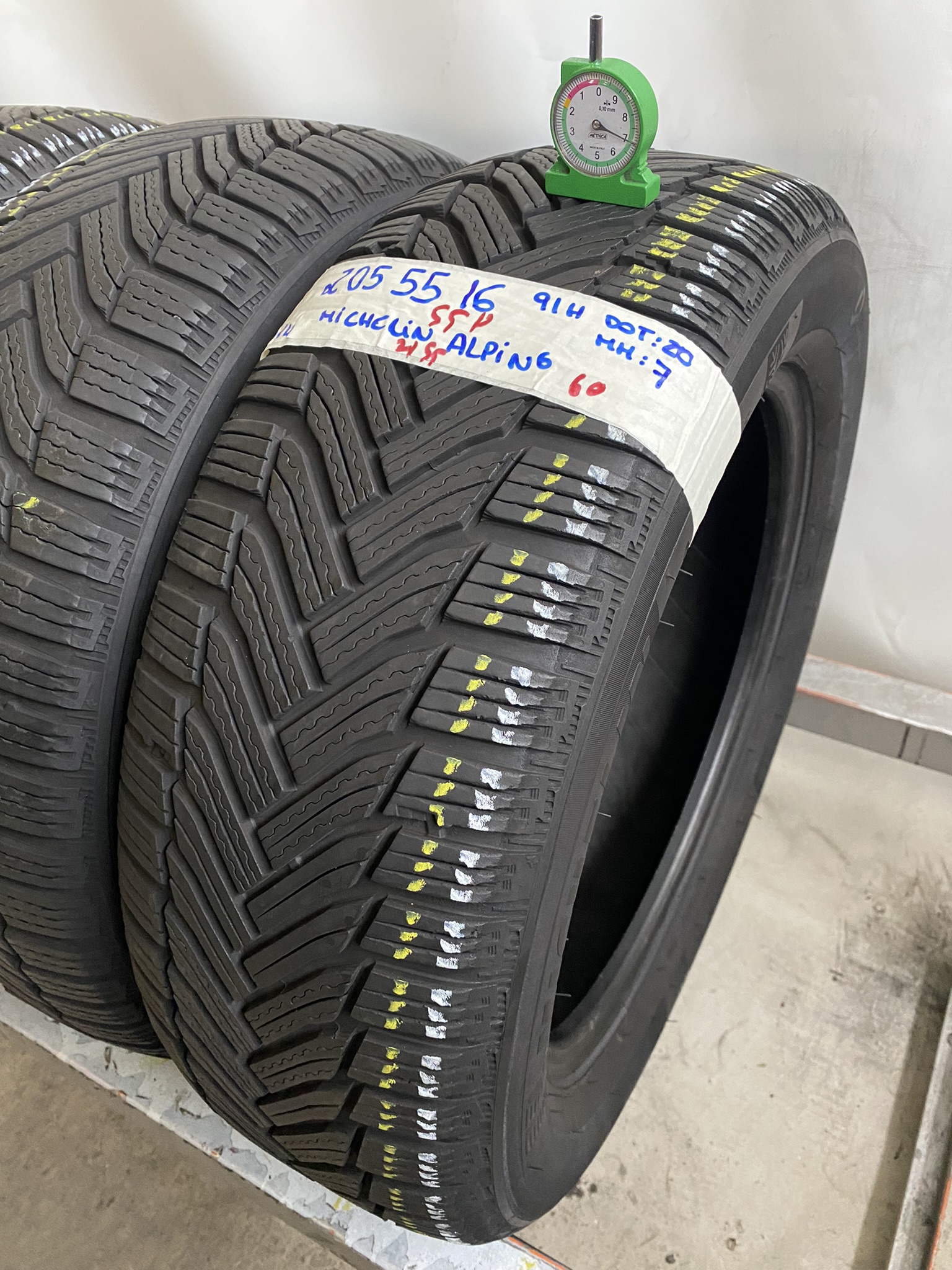MICHELIN ALPIN6 205/55 R16 91H QUATTRO STAGIONI