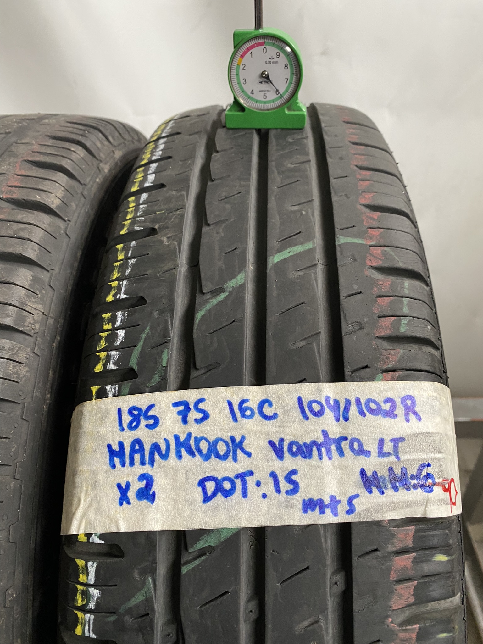 HANKOOK VANTRA LT 185/75 R16 104R INVERNALE