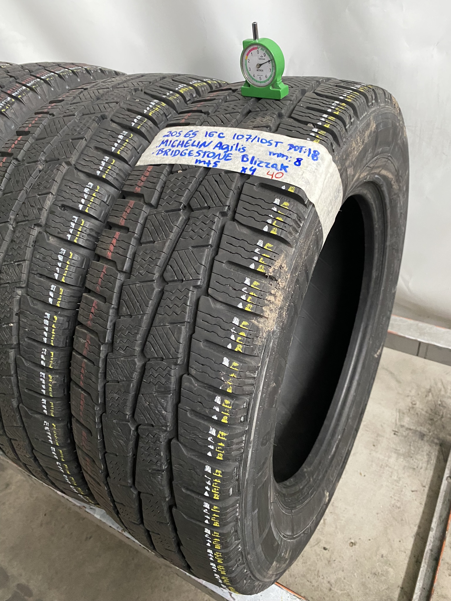 MICHELIN bridgestone 205/65 R16 107T INVERNALE