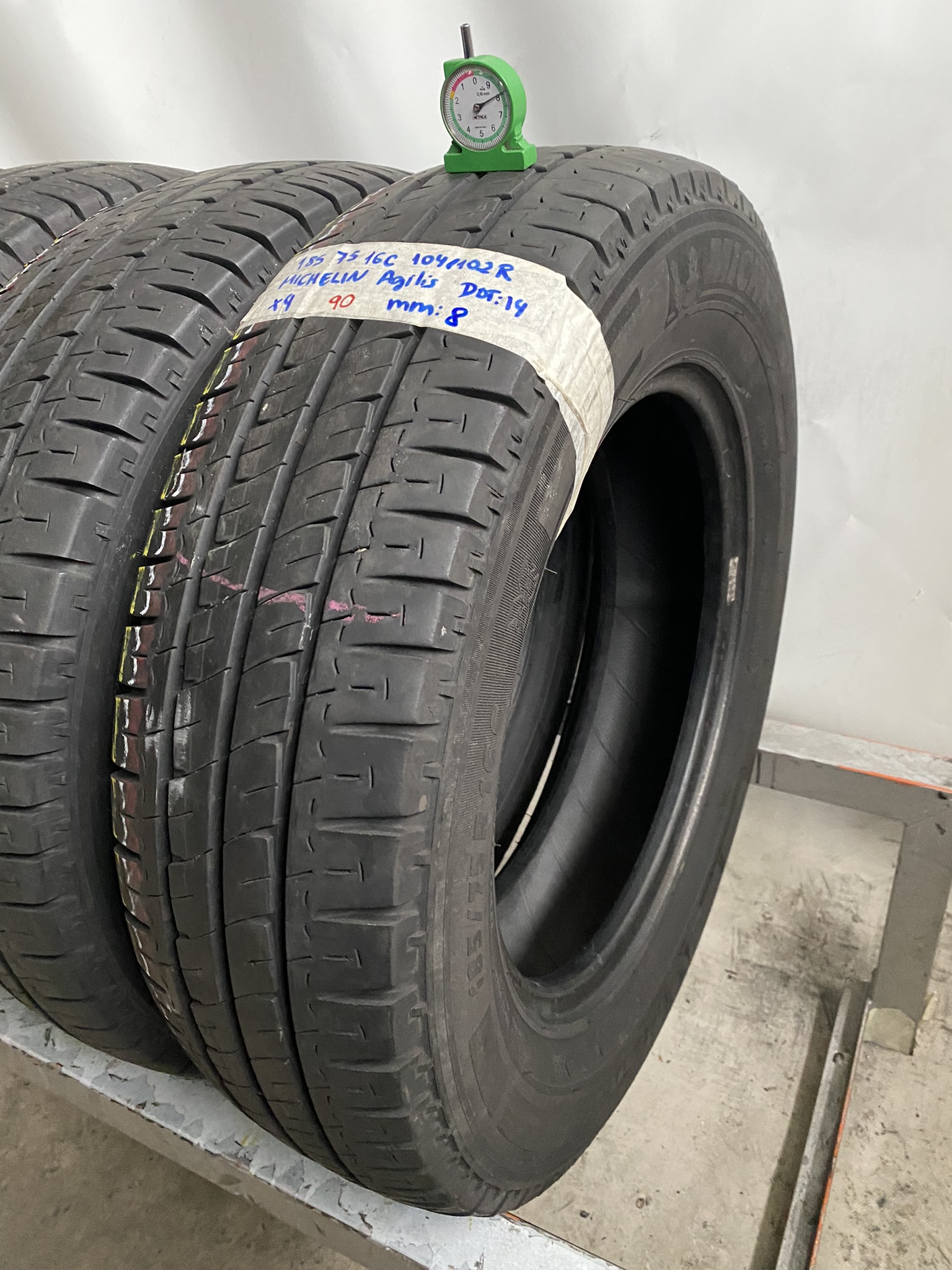 MICHELIN AGILIS 185/75 R16 104R ESTIVA