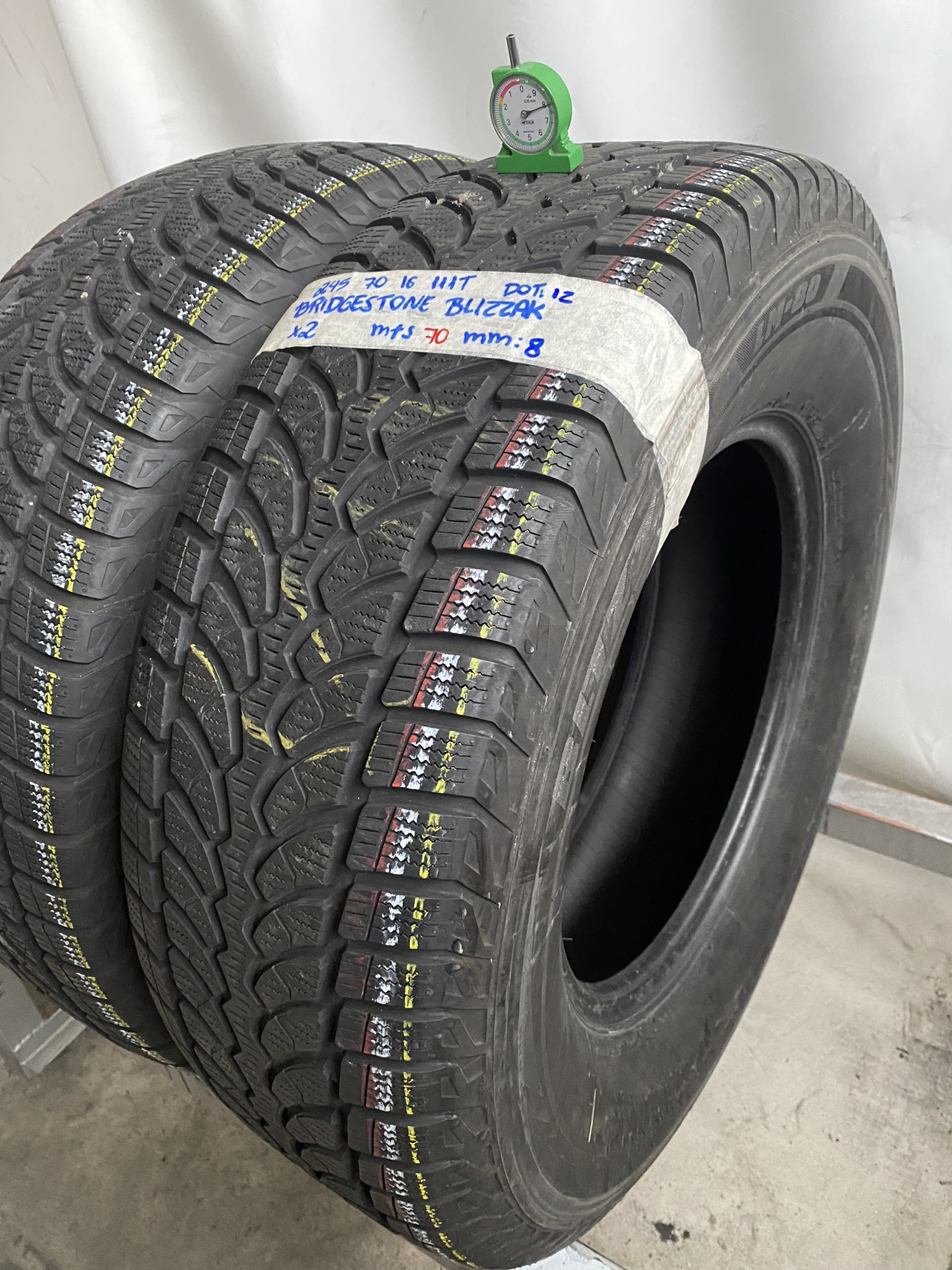 BRIDGESTONE BLIZZAK 245/70 R16 111T INVERNALE