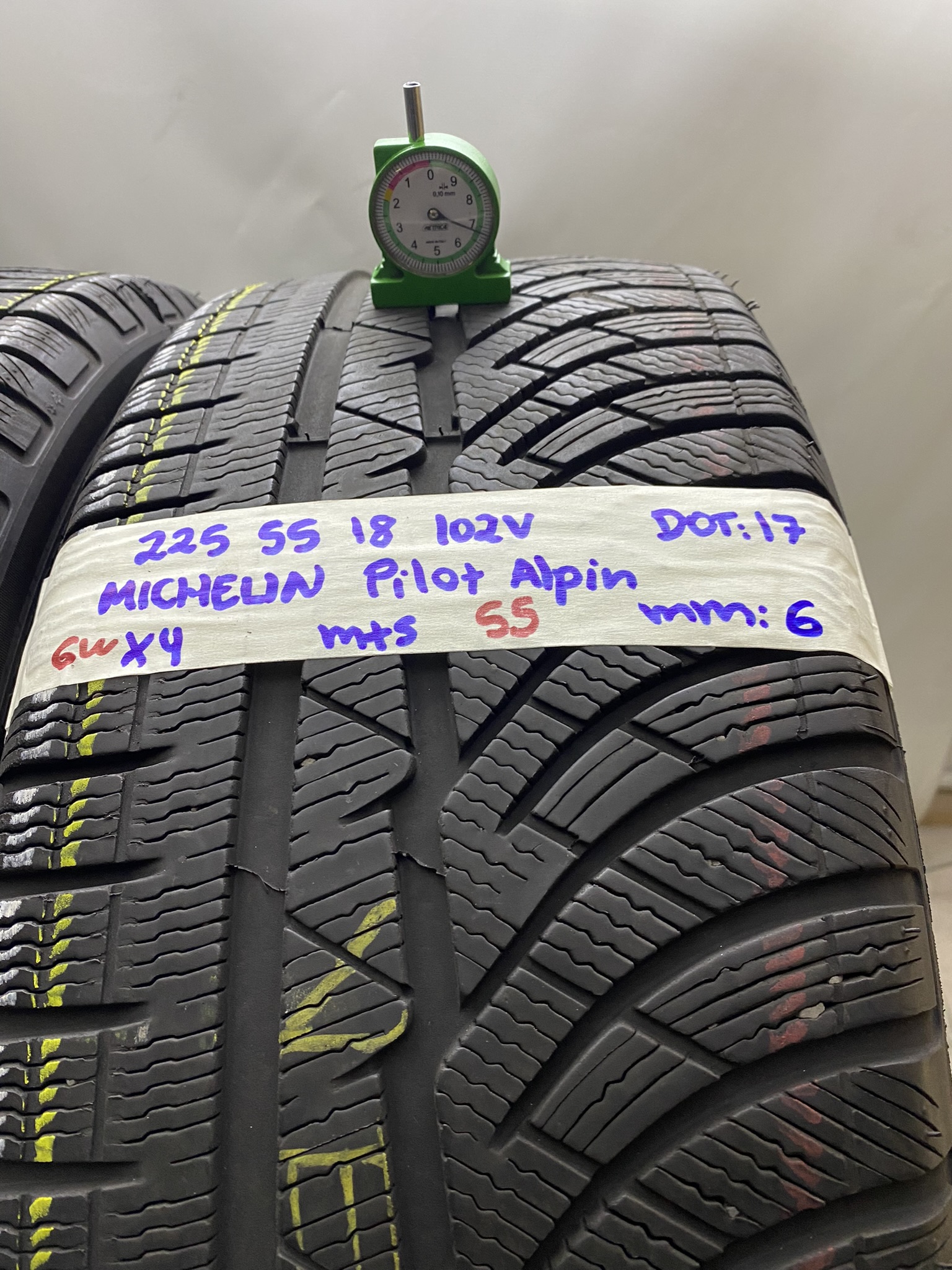 MICHELIN PILOT ALPIN 225/55 R18 102V INVERNALE