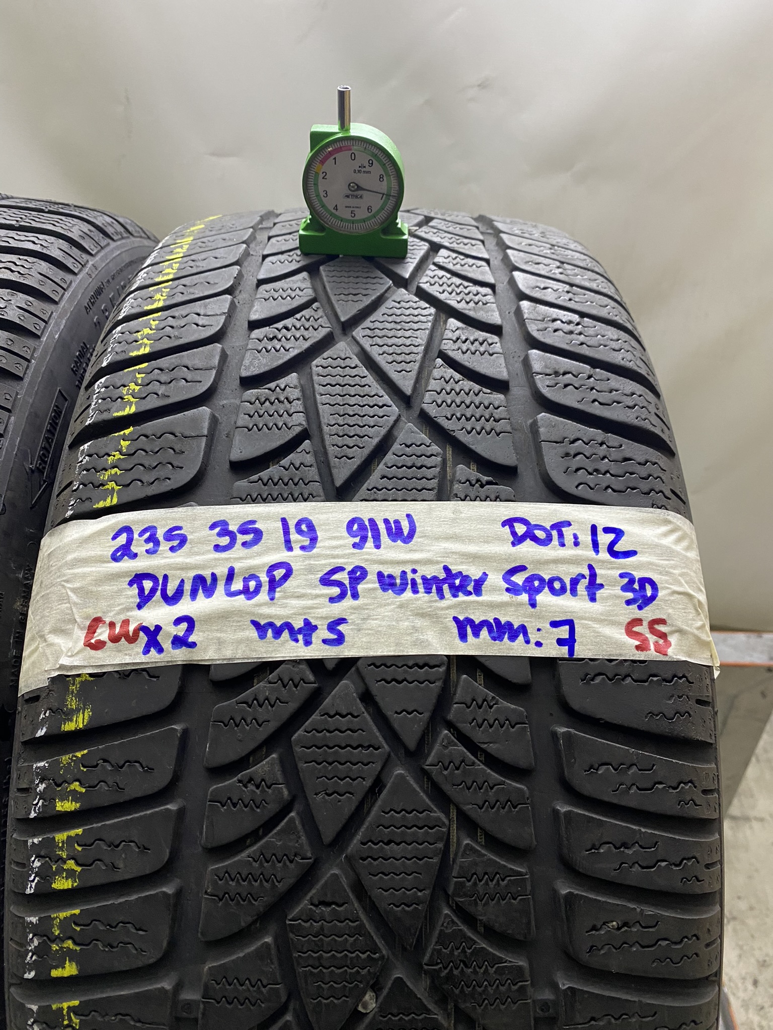 DUNLOP sp winter 235/35 R19 91W INVERNALE