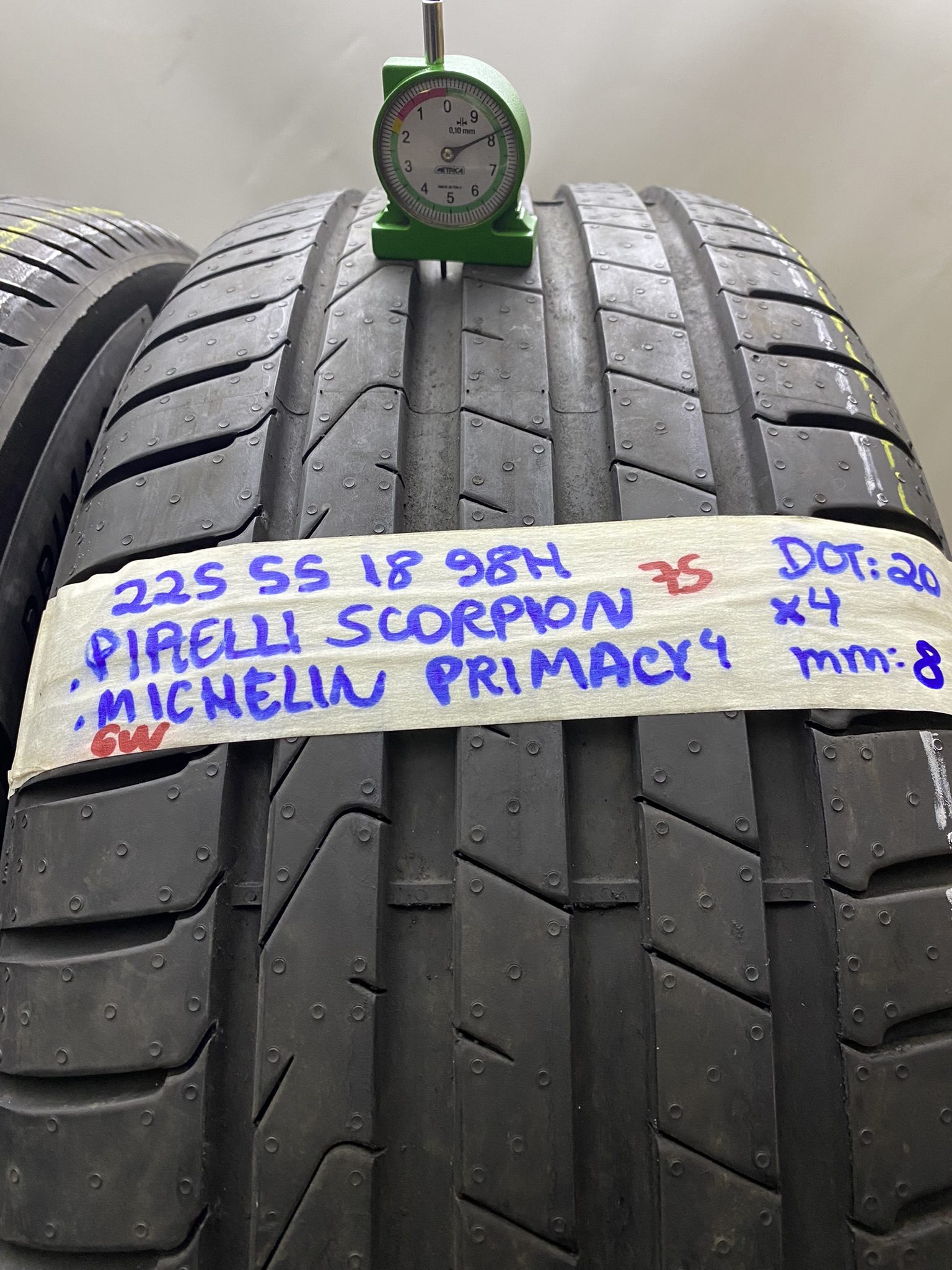PIRELLI MICHELIN 225/55 R18 98H ESTIVA