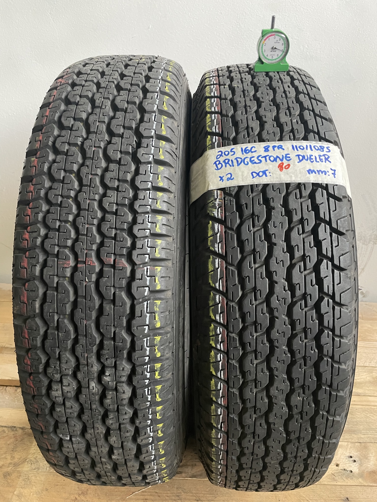 BRIDGESTONE DUELER 205/80 R16 110S ESTIVA