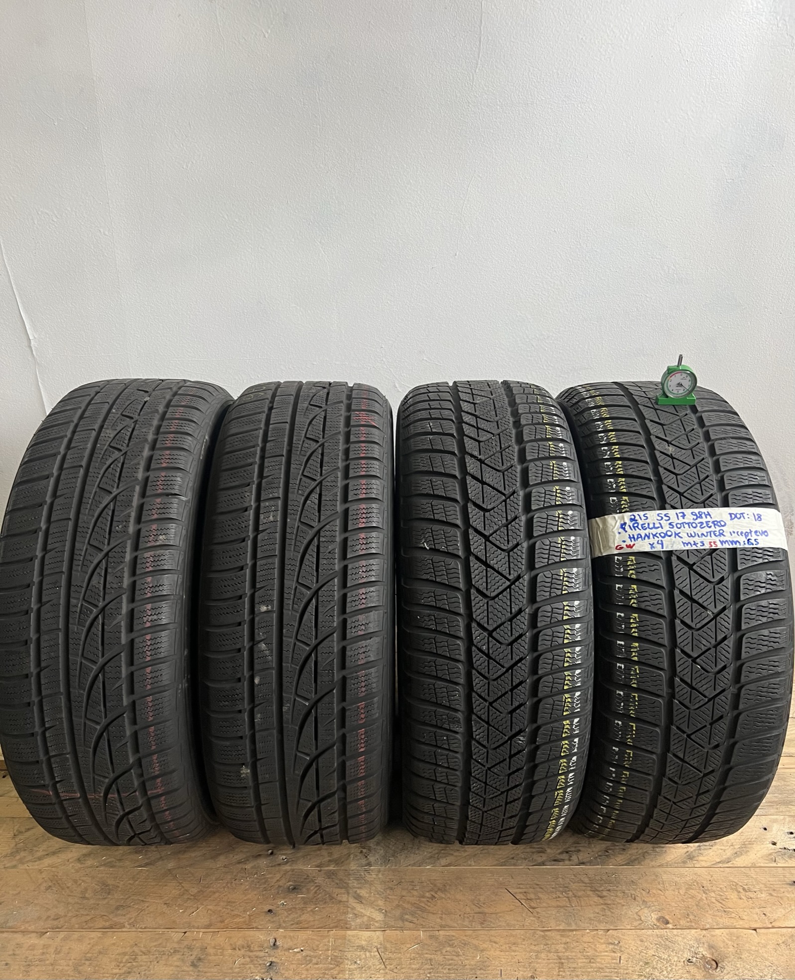 PIRELLI hankook 215/55 R17 98H INVERNALE